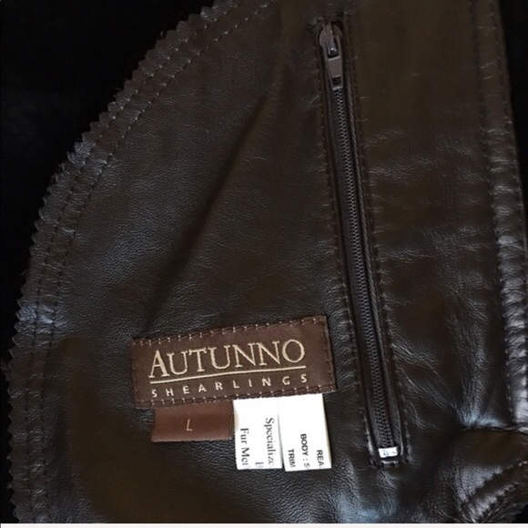 Genuine Spanish shearling 🐑with mink trim coat from Nordstrom’s - Picture 5 of 7